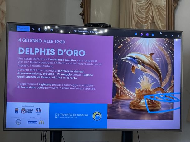 Delphis d’Oro per lo Sport, presentata la terza edizione in programma il 4 giugno