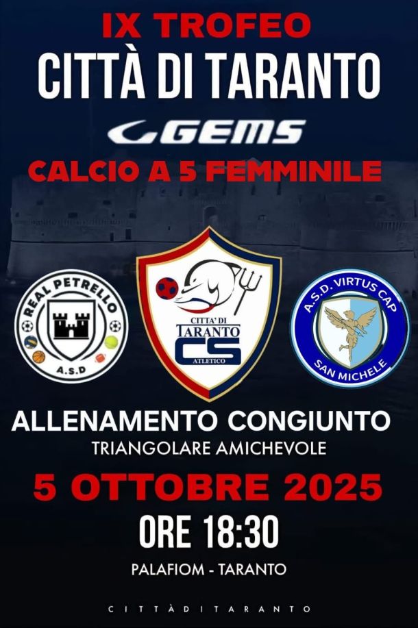 Palafiom, nona edizione del Trofeo Gems