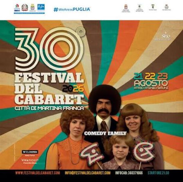 Cabaret, a Martina il Festival dal 21 al 23 agosto: ecco il programma