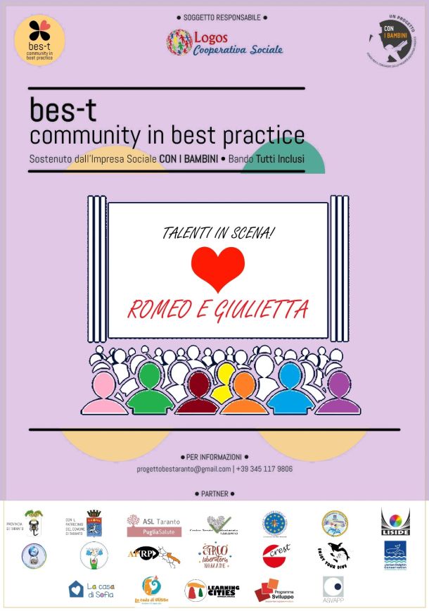 Talenti in scena, al TaTà una rivistazione di Romeo e Giulietta