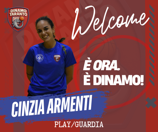 Dinamo Taranto, arriva Cinzia Armenti