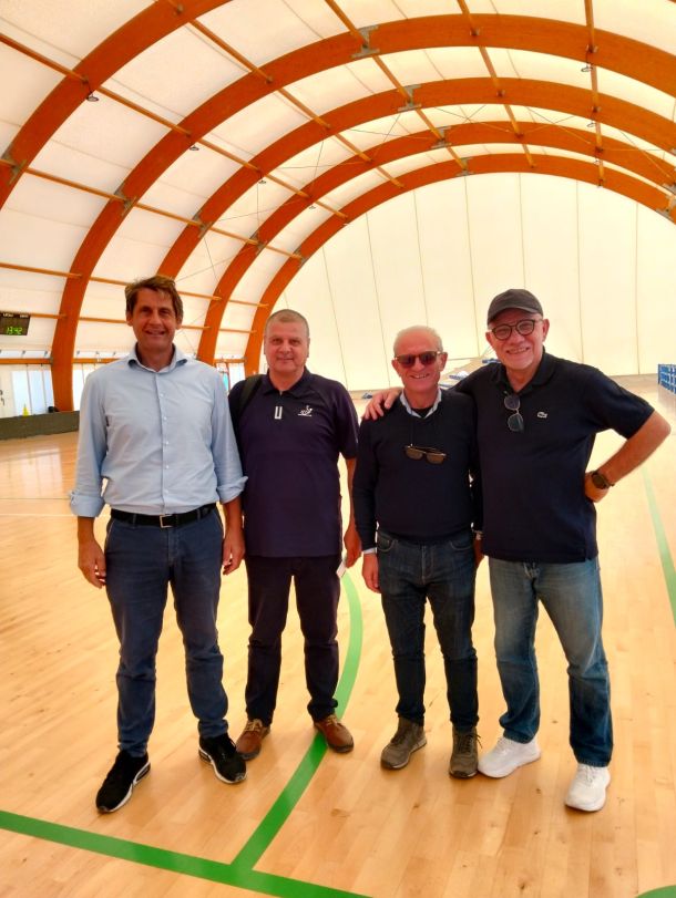 Giochi del Mediterraneo, sopralluogo alle strutture che ospiteranno il Tennistavolo