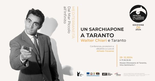 Taranto, al MuDi viaggio nel mondo di Walter Chiari