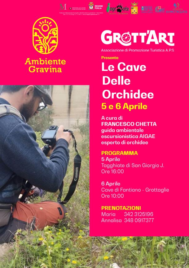“Ambiente Gravina” alla scoperta delle orchidee selvatiche