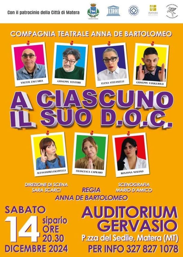 Compagnia Anna De Bartolomeo, week end sul palco