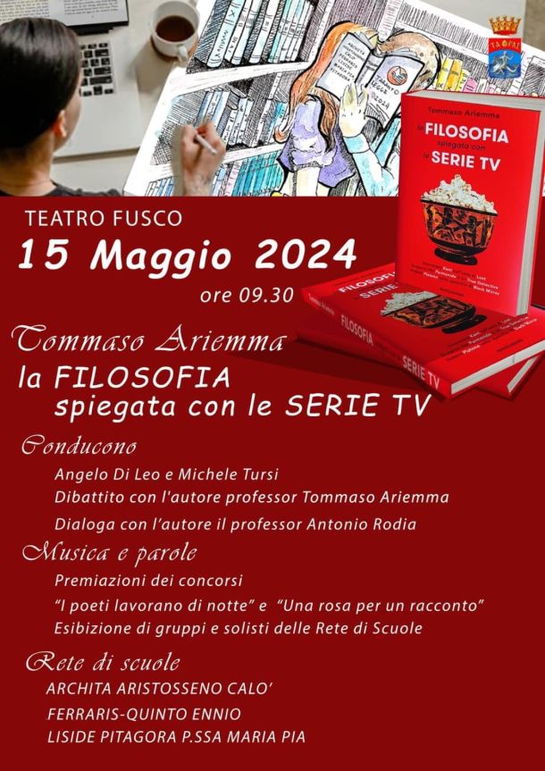 Taranto Legge 2024, al Fusco la filosofia incontra la fiction