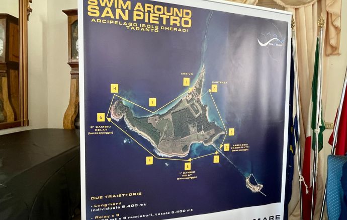 Swim around san pietro tabellone