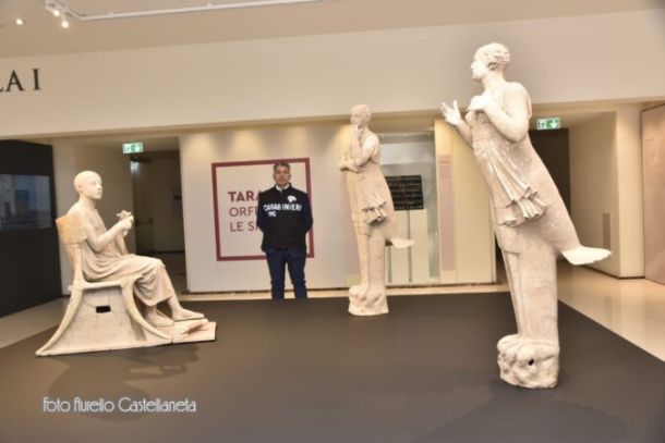 Taranto, MarTA: Orfeo e le Sirene finalmente a casa
