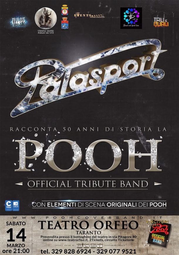 I Palasport domani sul palco dell’Orfeo di Taranto