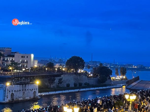 San Cataldo a mare, apertura ponte girevole