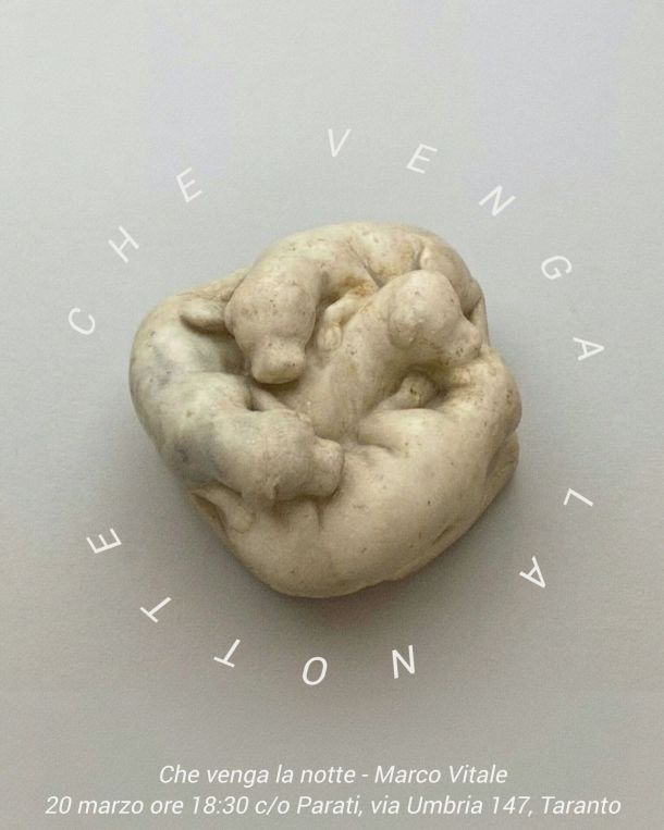 “Che venga la notte” le opere di Marco Vitale in mostra nella project room Parati di Taranto