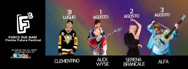Fiorino Future Festival, quattro serate tra musica e intrattenimento