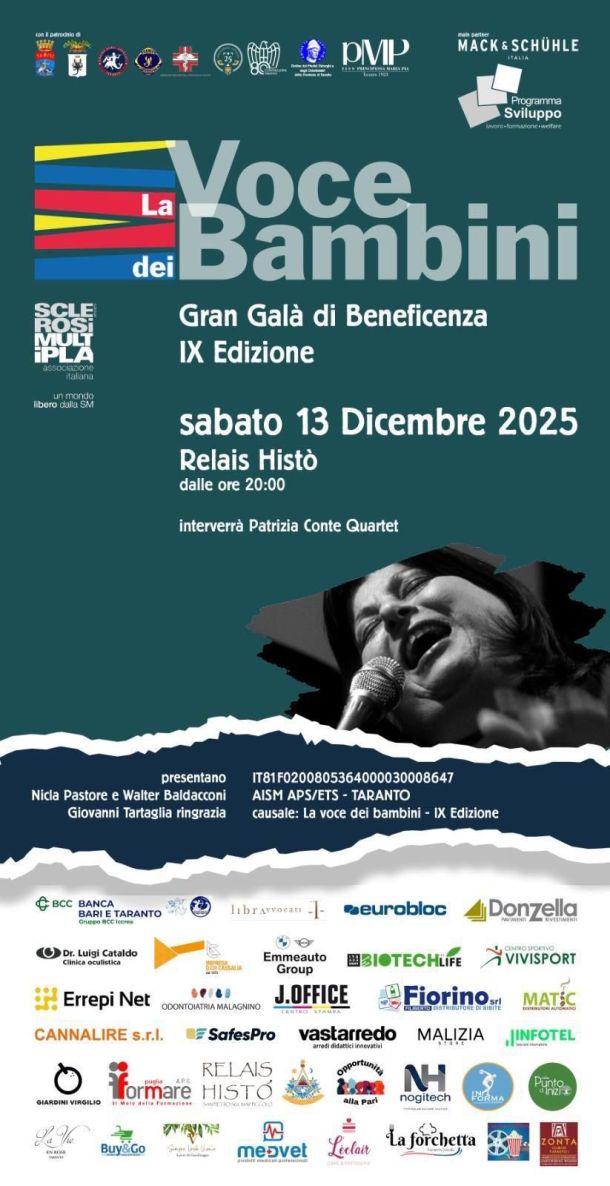 La Voce dei Bambini, oggi la presentazione della nona edizione