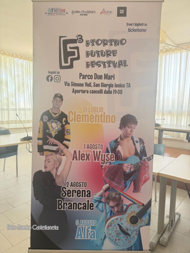 Fiorino Future Festival, musica e tanto altro dal 31 luglio al 3 agosto