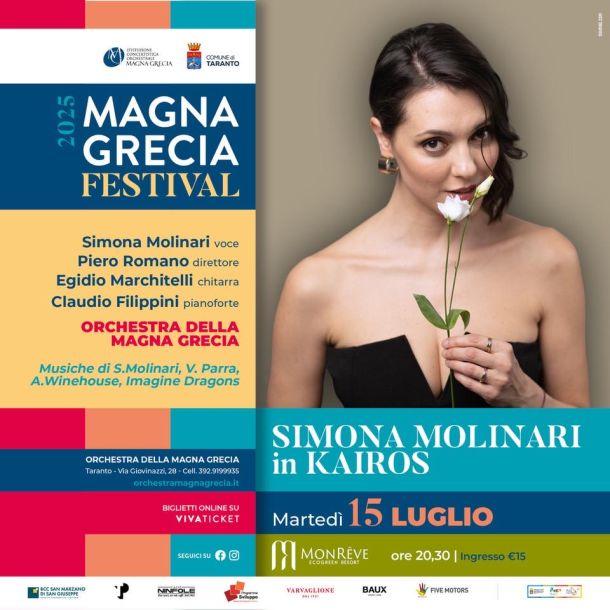 Simona Molinari apre il Magna Grecia Festival