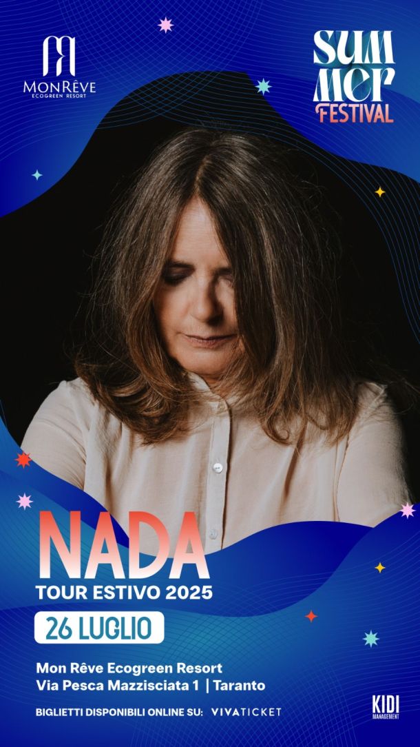 Mon Rêve Summer Festival, arriva Nada