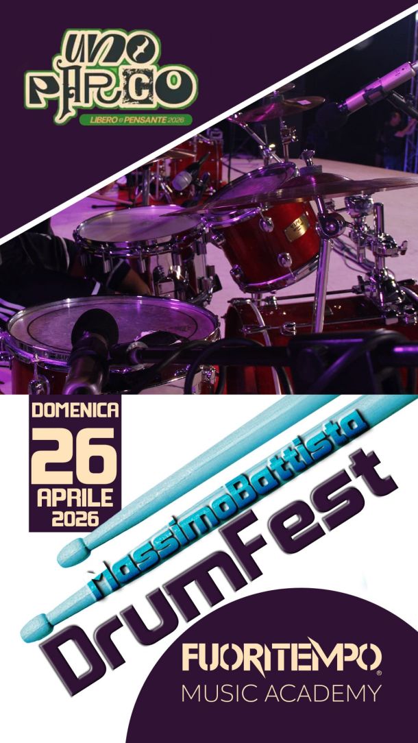 Taranto, al Parco delle Mura Greche il “Drum Fest” dedicato a Massimo Battista