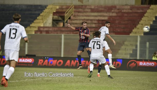 Taranto, il gol di Zigoni vale un punto