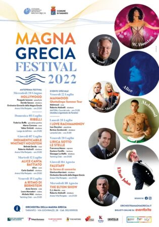 Magna Grecia Festival 2022, un’estate di musica e di mare: tutti gli appuntamenti